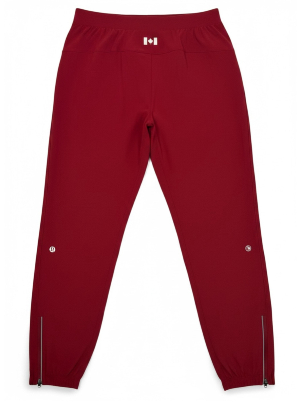 Lululemon Team Canada 2024 Paris Olympics Red Joggers Size Medium - Picture 2 of 13